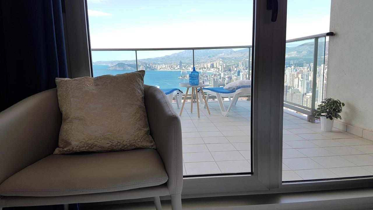 Skyline 26 Stunning Sea Views From A 2-Bedroom Apartment On The 26Th Floor Benidorm Luaran gambar