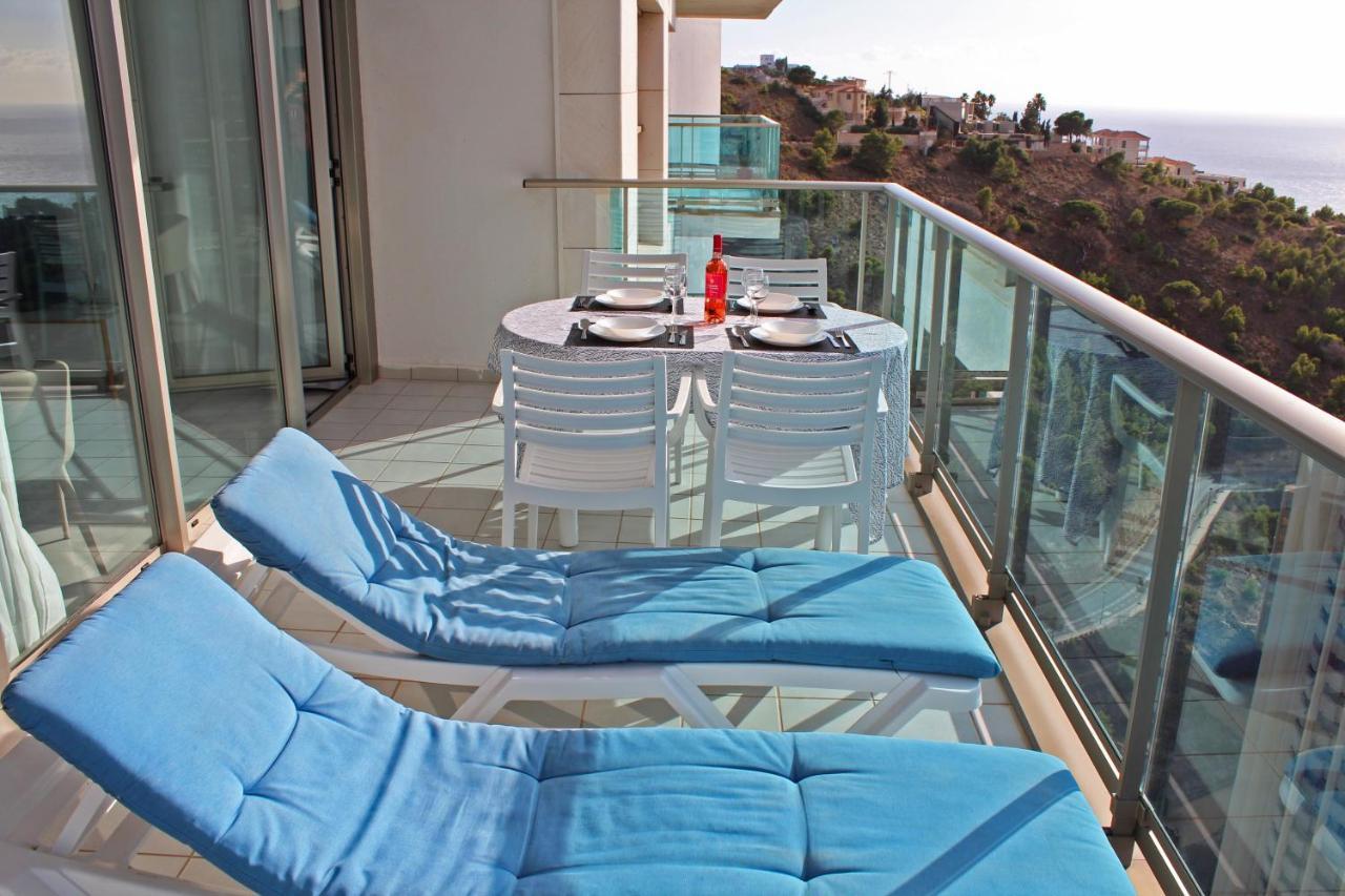 Skyline 26 Stunning Sea Views From A 2-Bedroom Apartment On The 26Th Floor Benidorm Luaran gambar