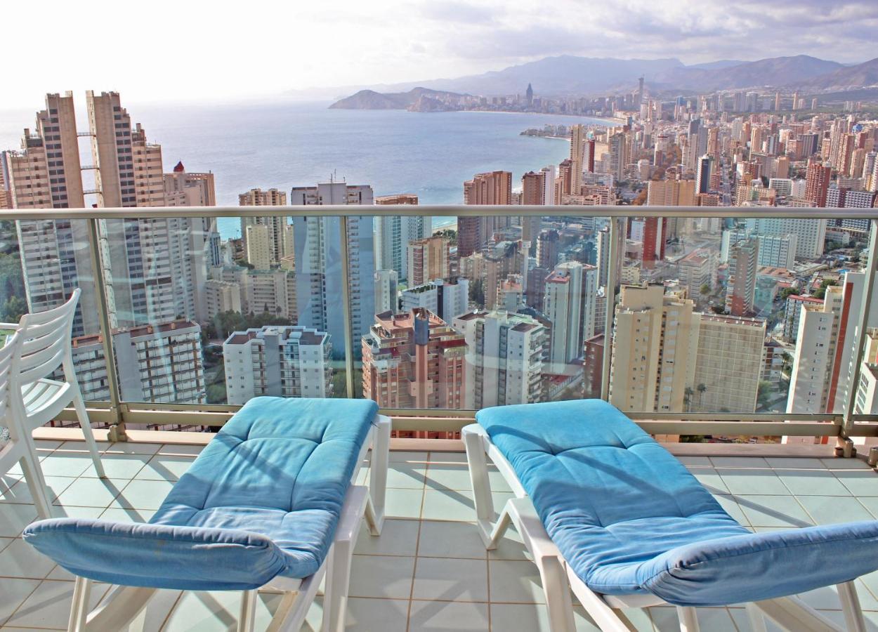 Skyline 26 Stunning Sea Views From A 2-Bedroom Apartment On The 26Th Floor Benidorm Luaran gambar