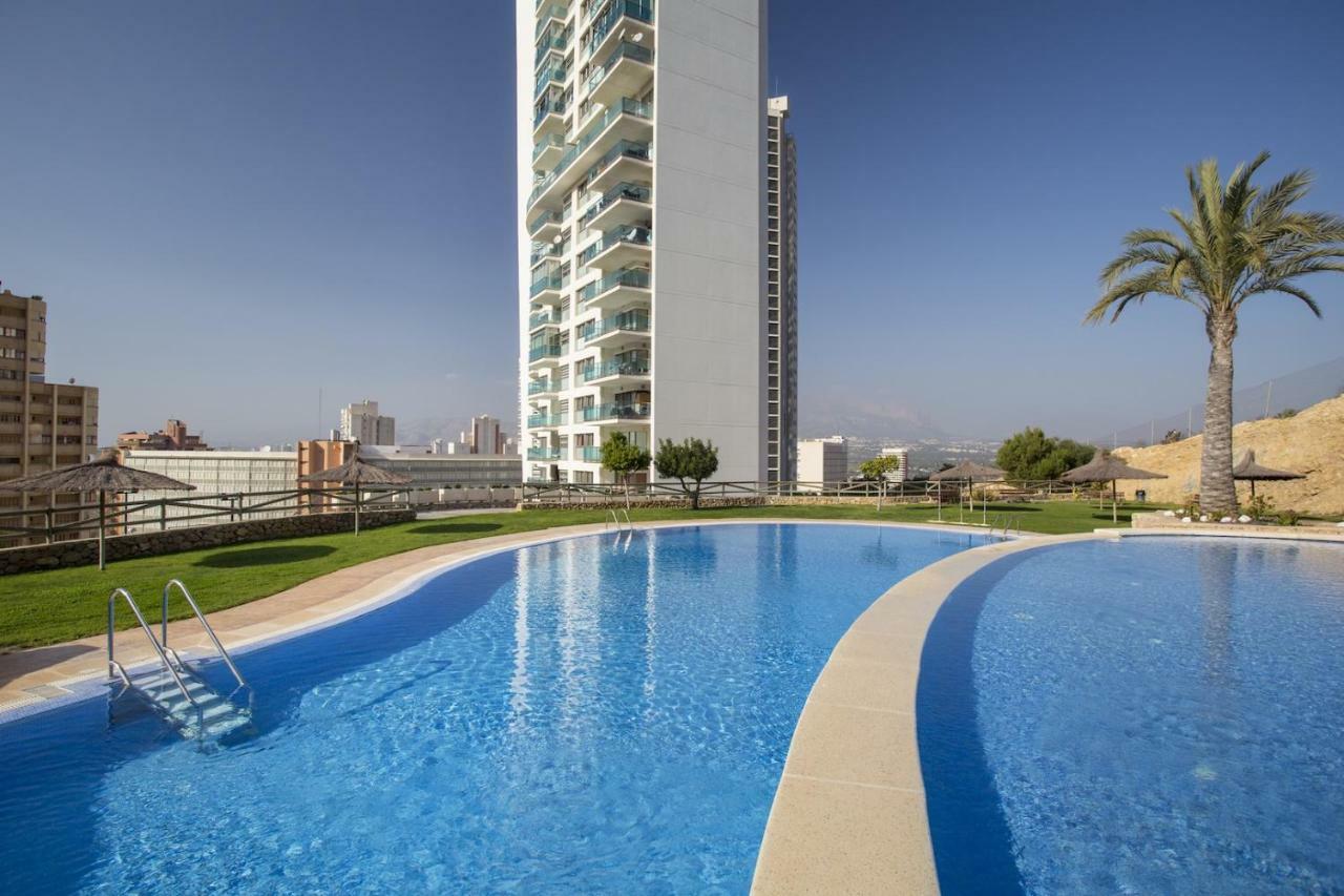 Skyline 26 Stunning Sea Views From A 2-Bedroom Apartment On The 26Th Floor Benidorm Luaran gambar